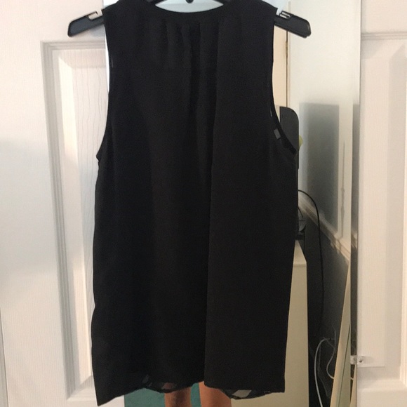 Costume Nemutso Leather and Mesh Cut Out Tank - Picture 5 of 5